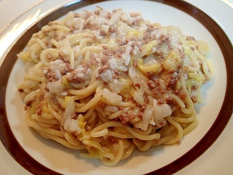 麹入り　馬肉と白菜のあんかけちゃんぽん♬